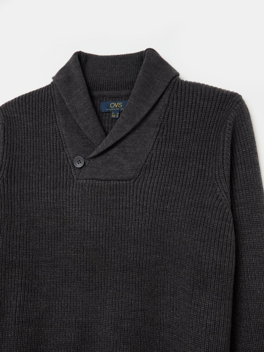 Pullover with shawl neck_5