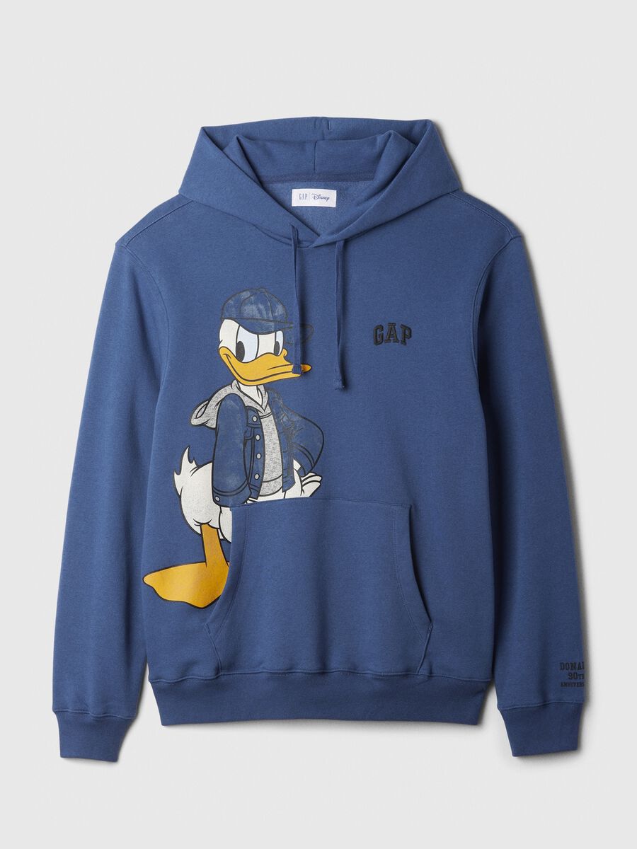 Sweatshirt with hood and Donald Duck print_3