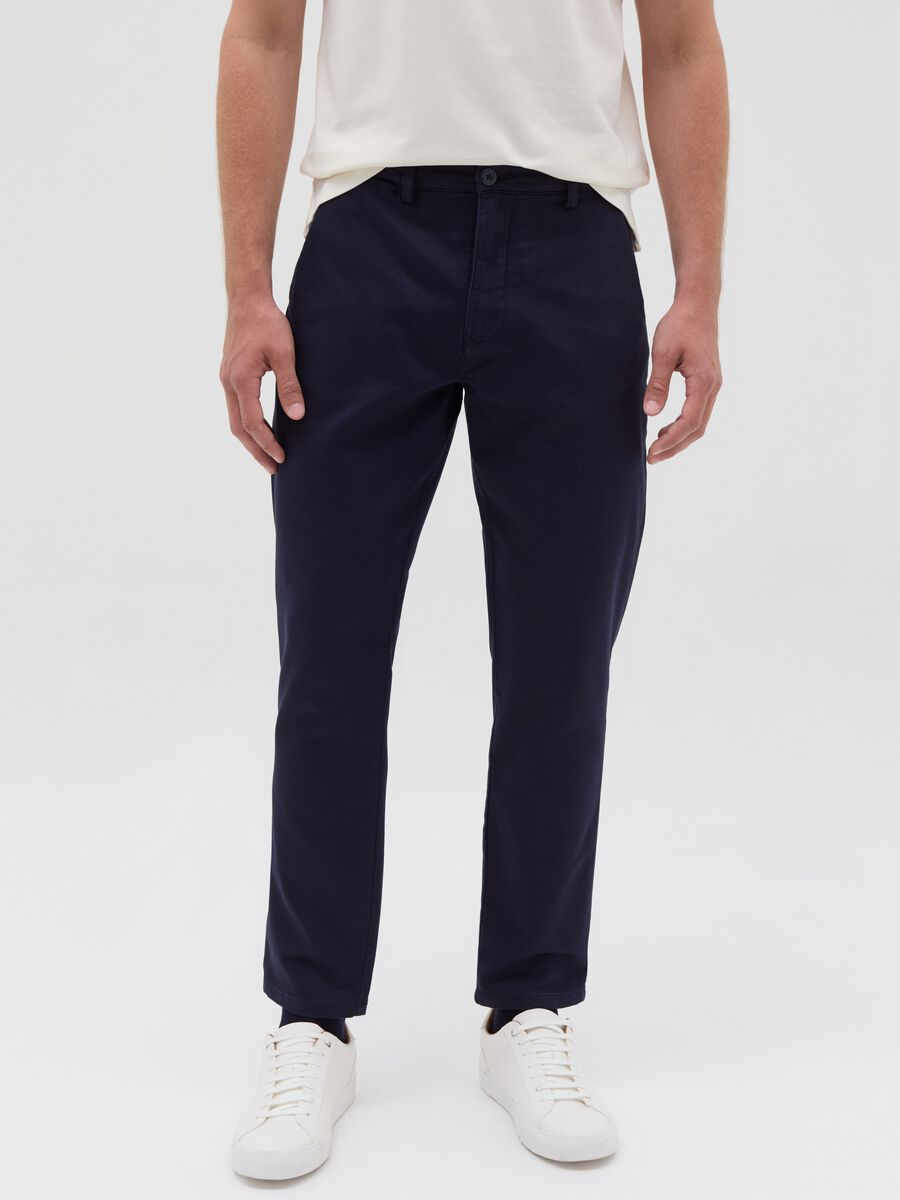 Stretch cotton chinos_1