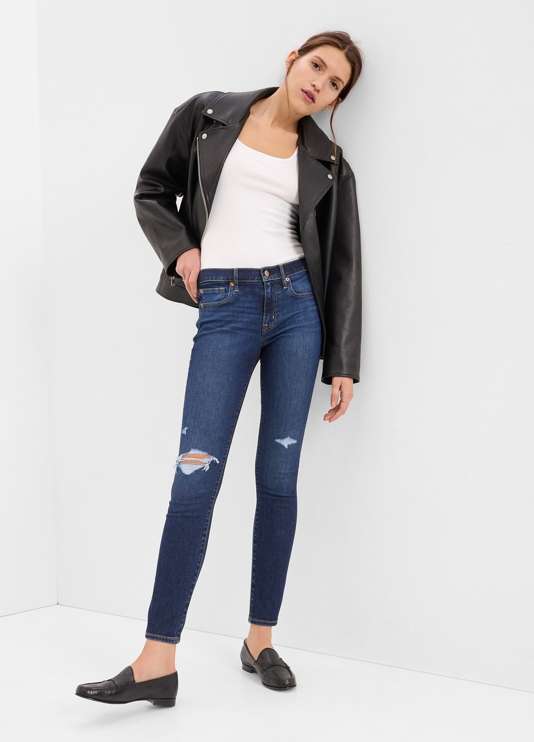 Ovs Jeans skinny fit con abrasioni