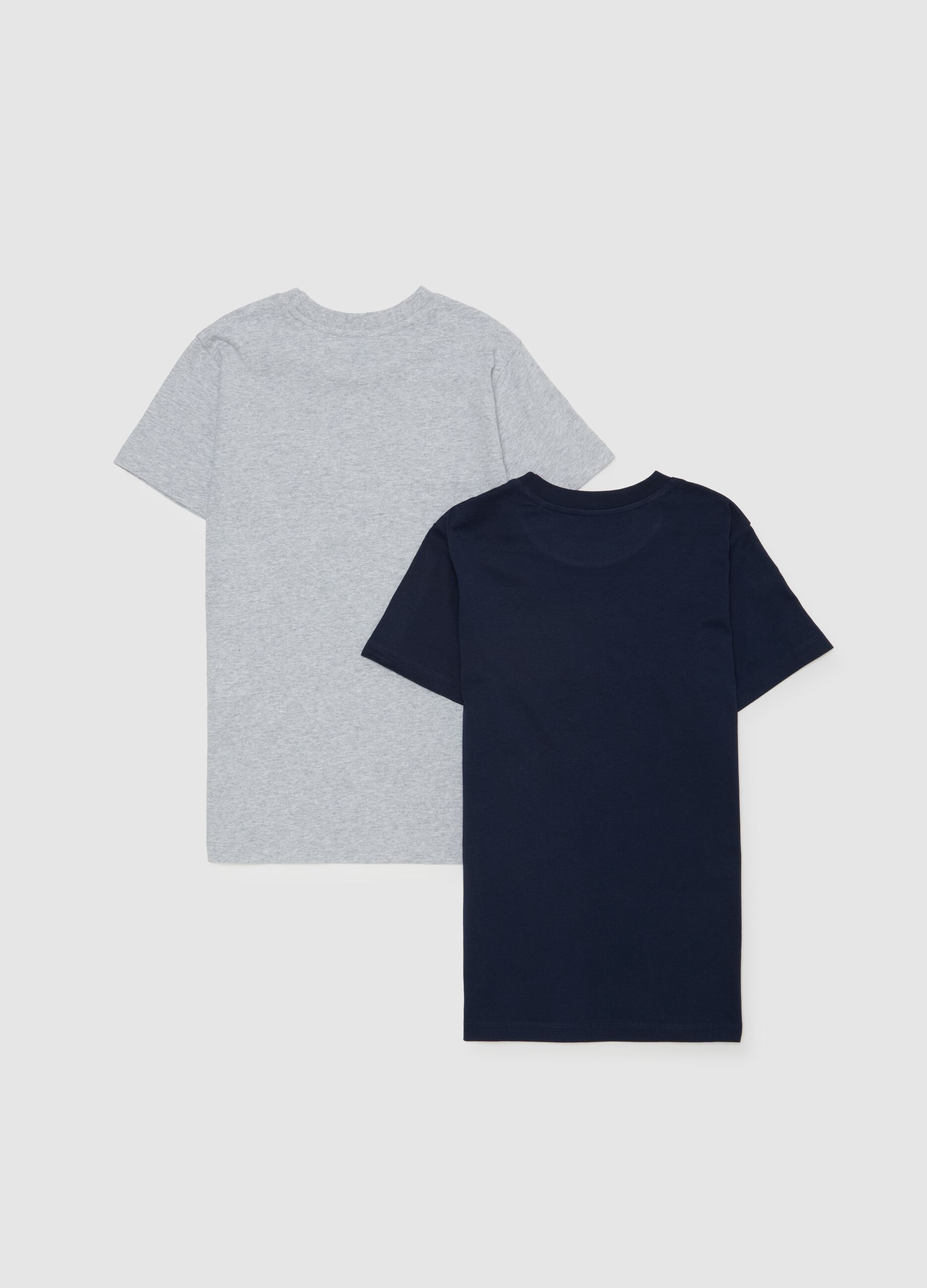 Two-pack organic cotton undershirts