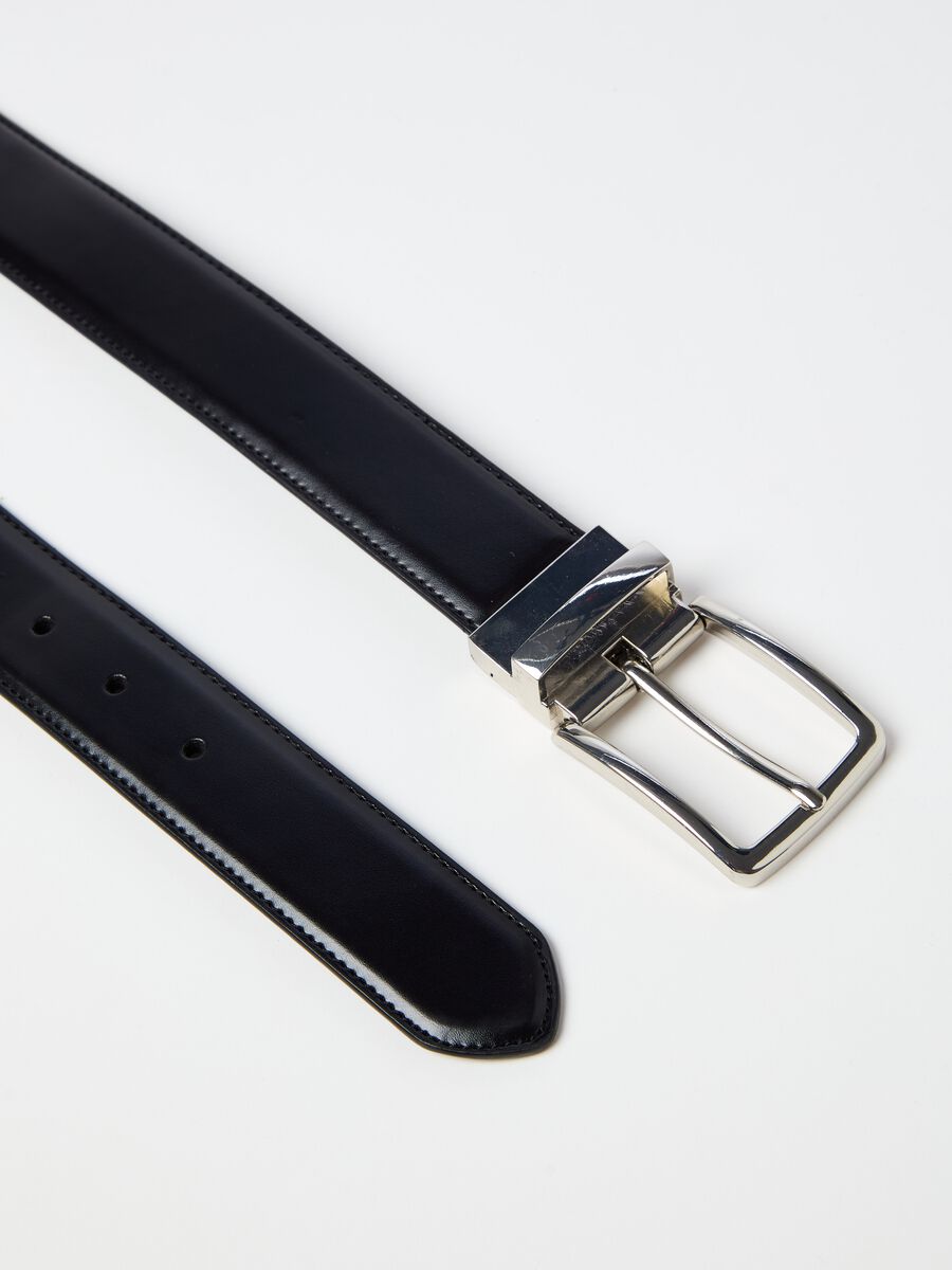 Double-sided belt in leather_1