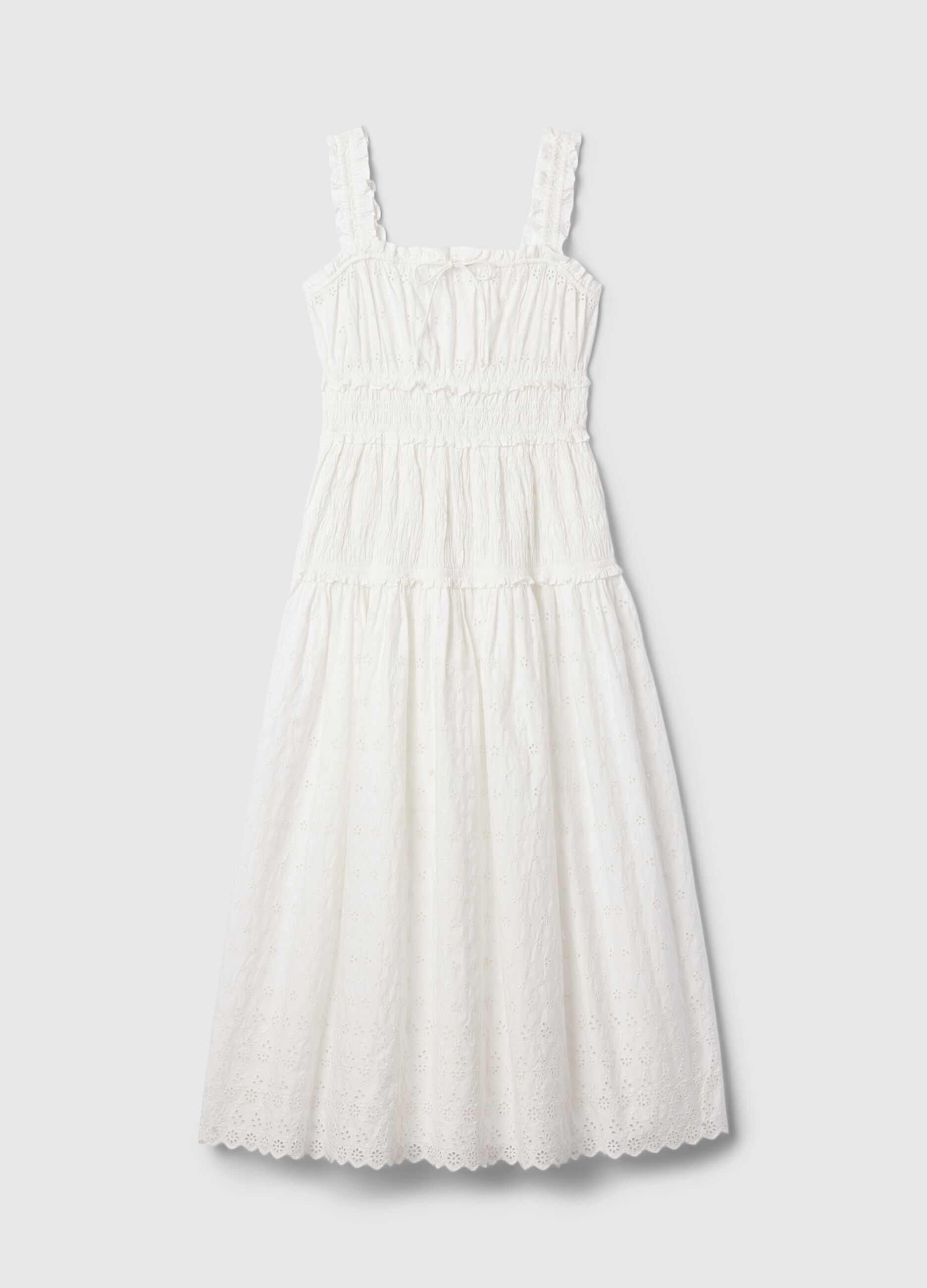 GAP for DÔEN midi dress in broderie anglaise