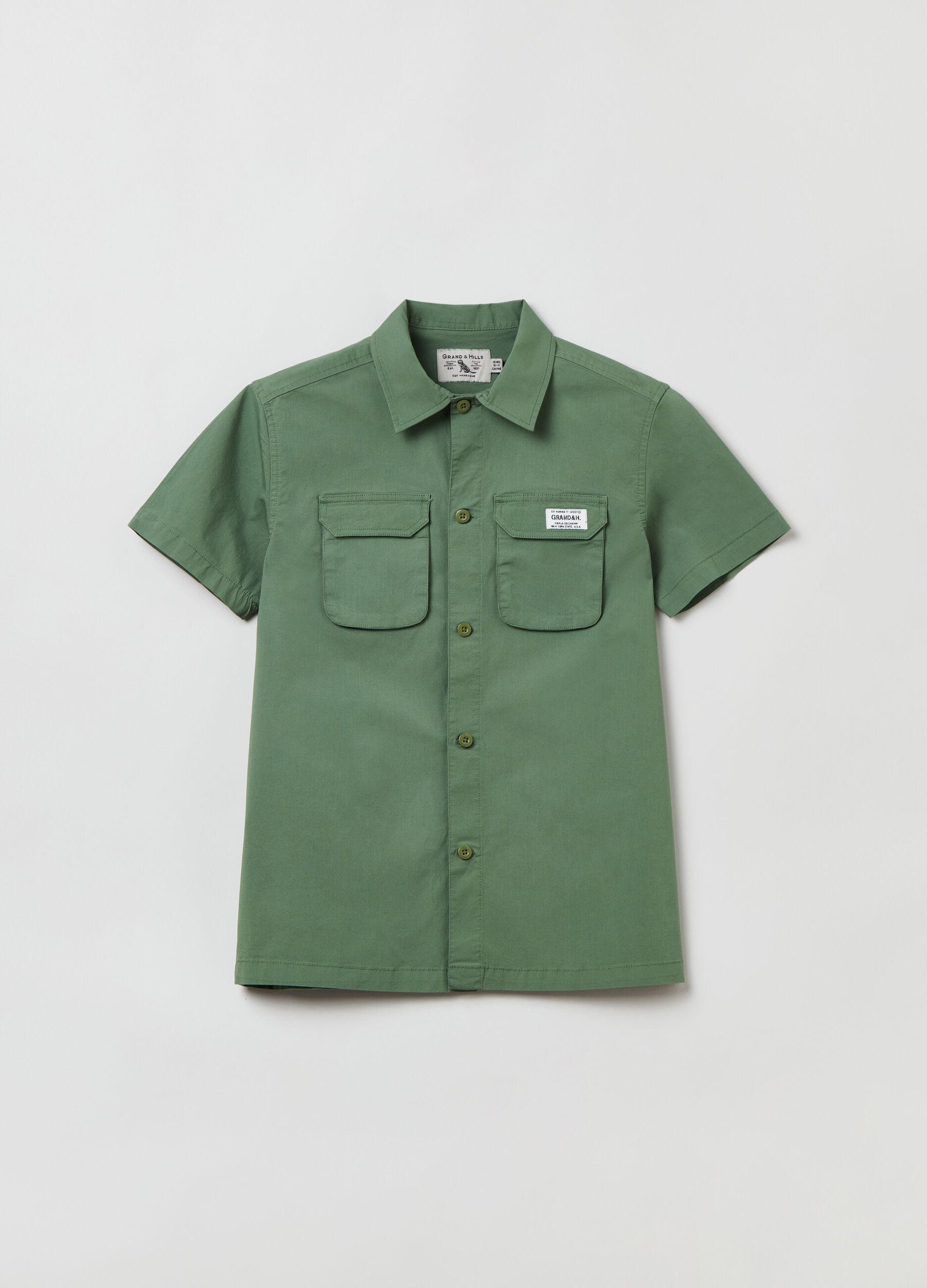 Grand&Hills poplin shirt