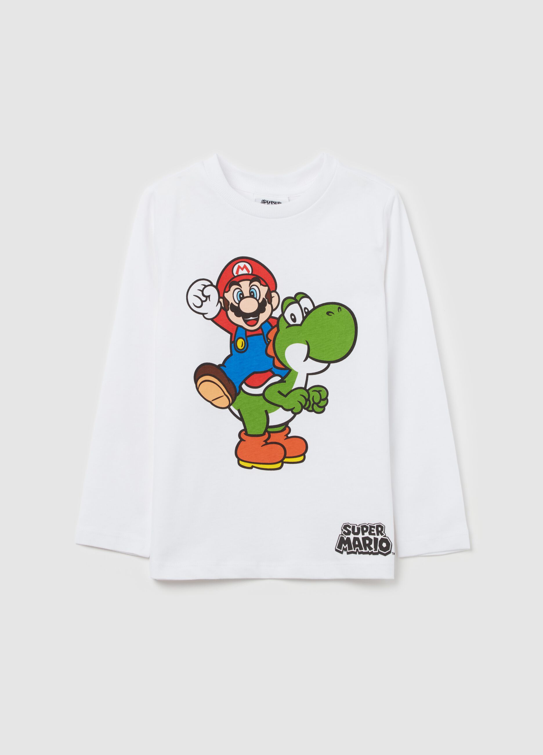 T-shirt a maniche lunghe stampa Super Mario™