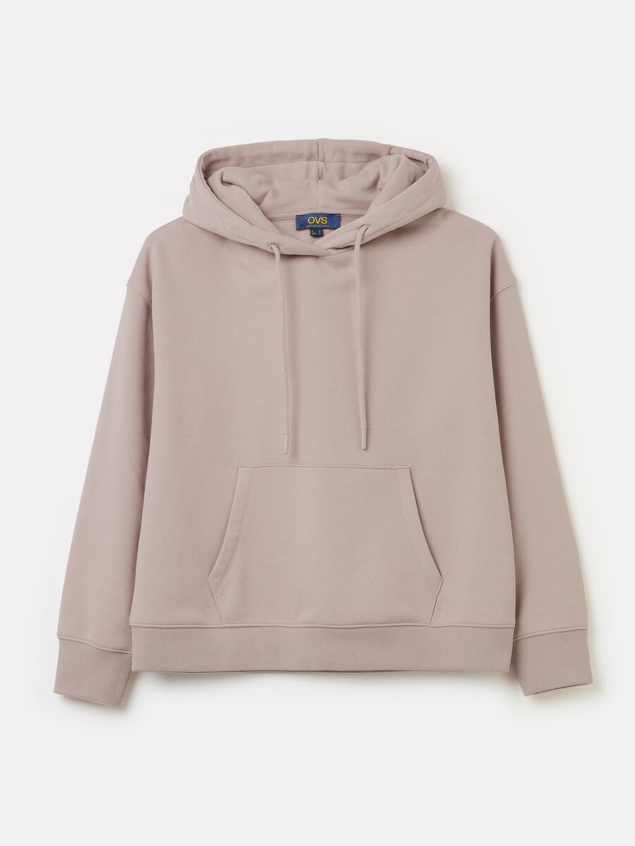 Essential oversized sweatshirt with hood_4