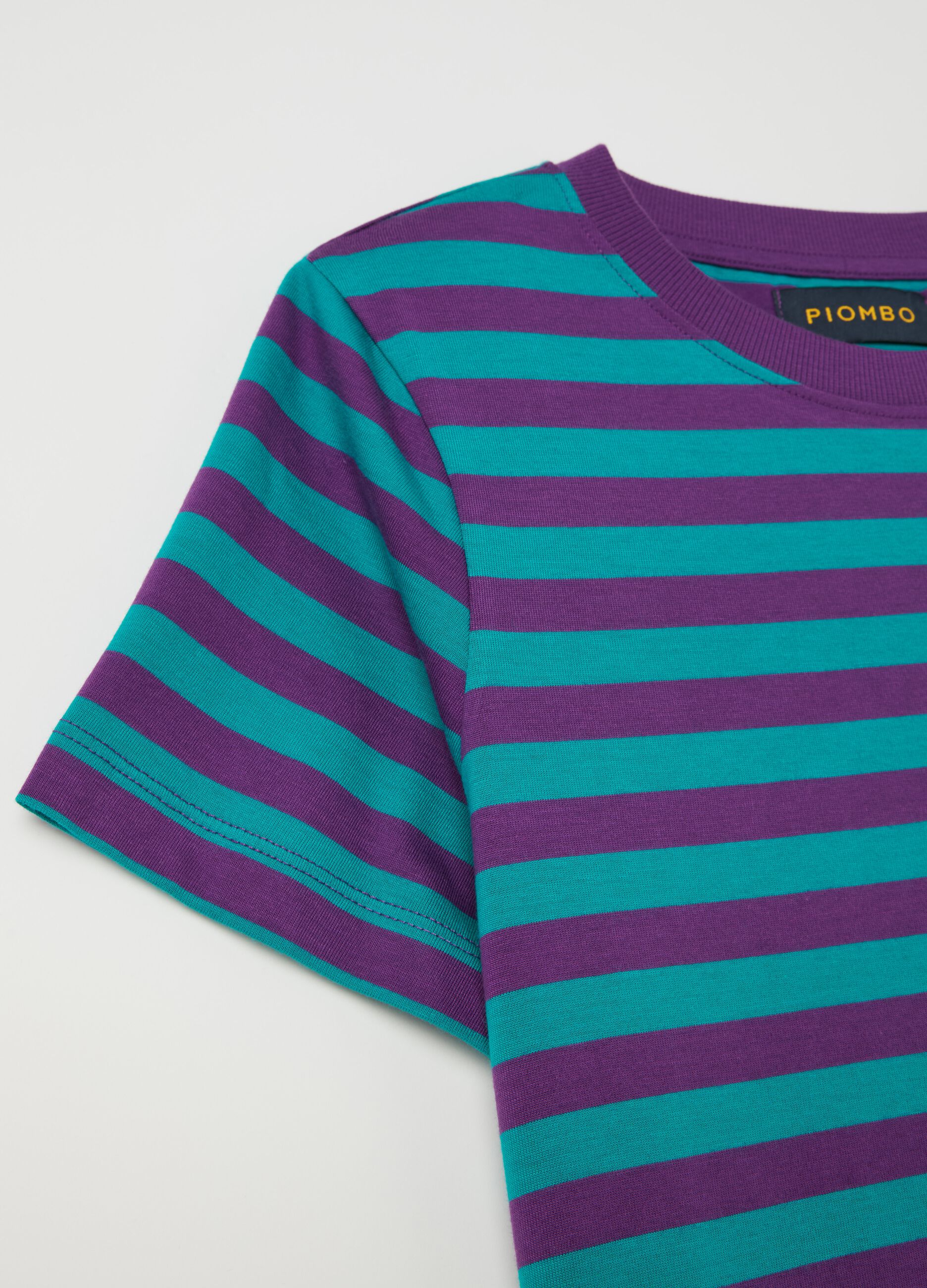 Striped T-shirt in Supima cotton