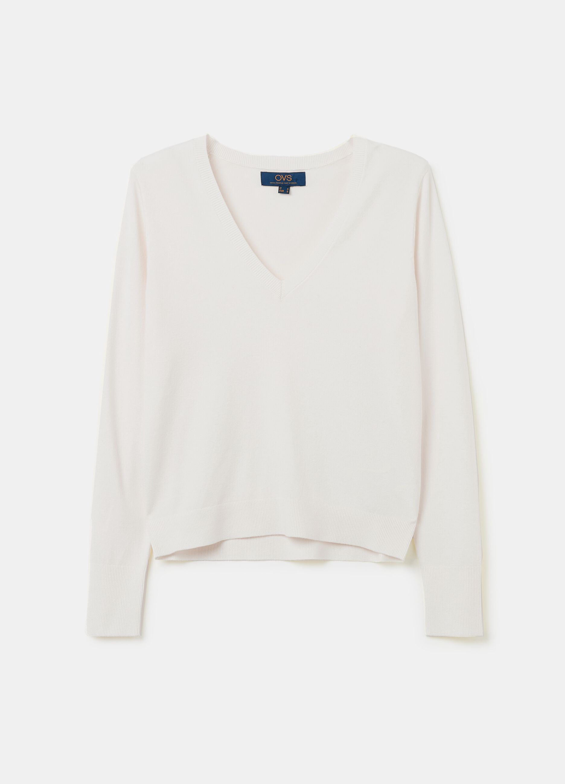 V-neck pullover