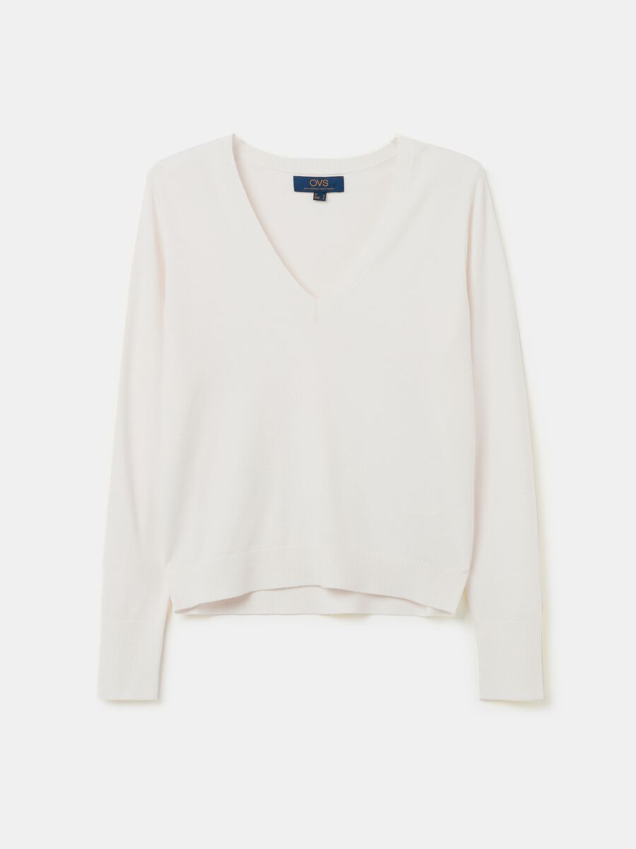 V-neck pullover_4