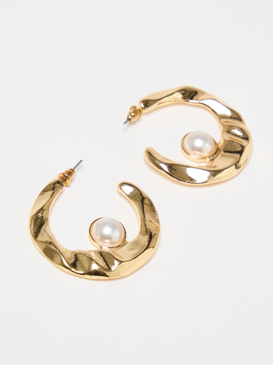 Half-moon earrings with bead_1