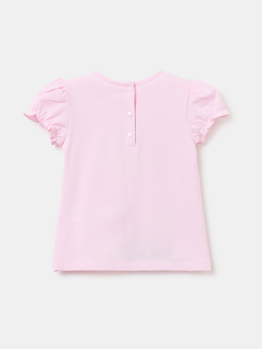 T-shirt in cotone stretch stampa Minnie_1