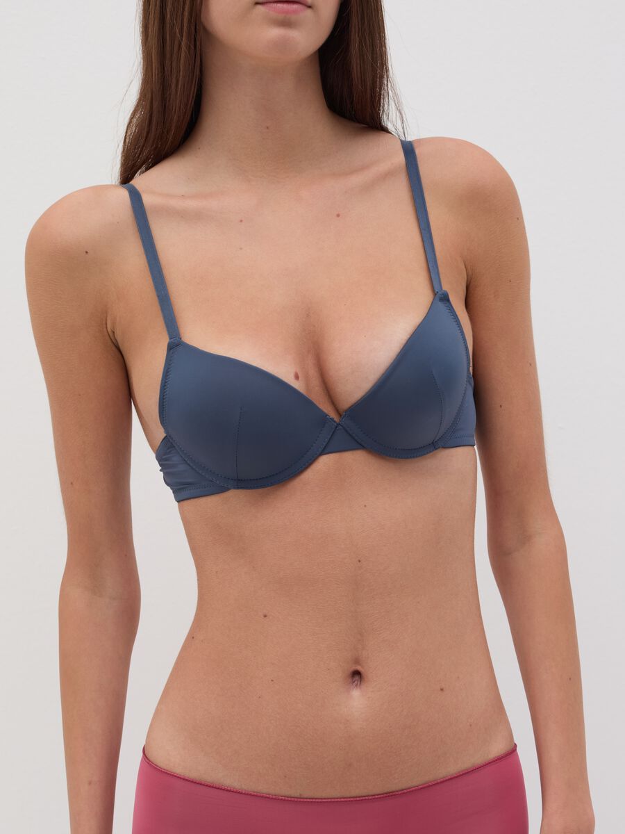 Push-up bra in stretch microfibre_1