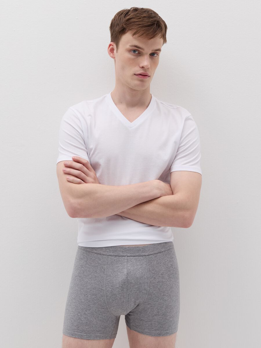 Two-pack midi boxer shorts in stretch Supima cotton_1