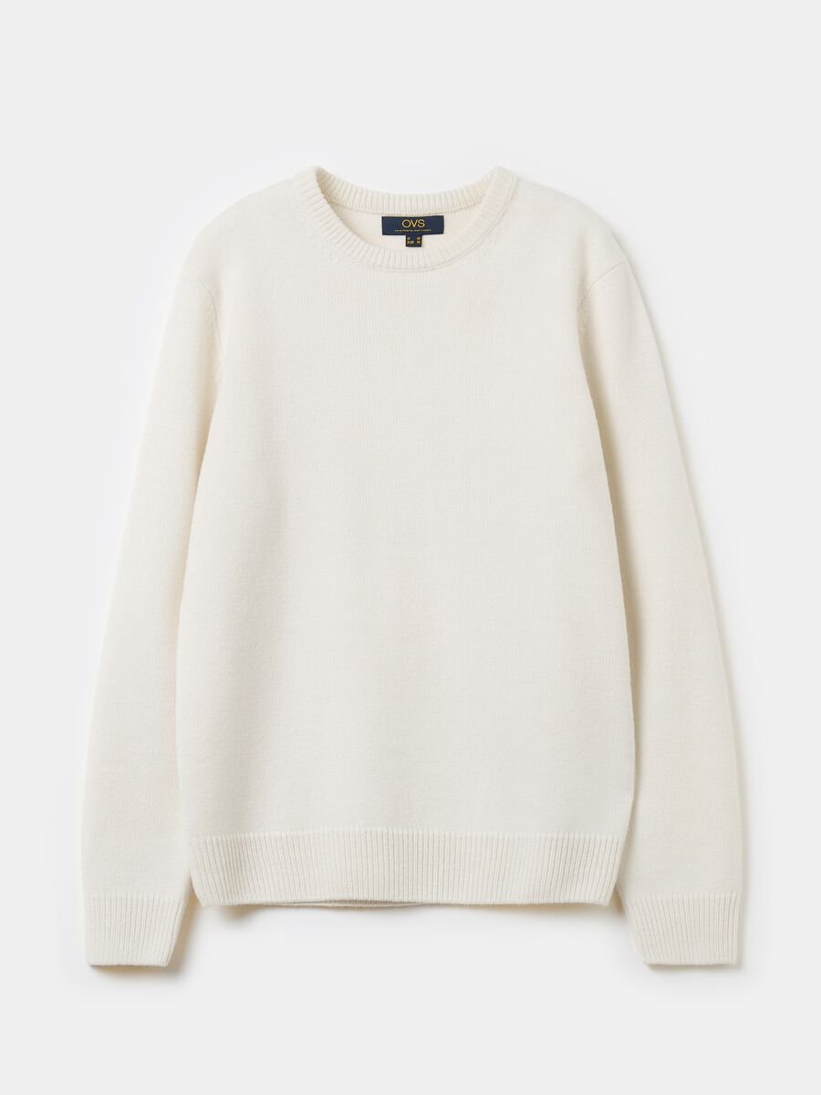 Round neck pullover_4