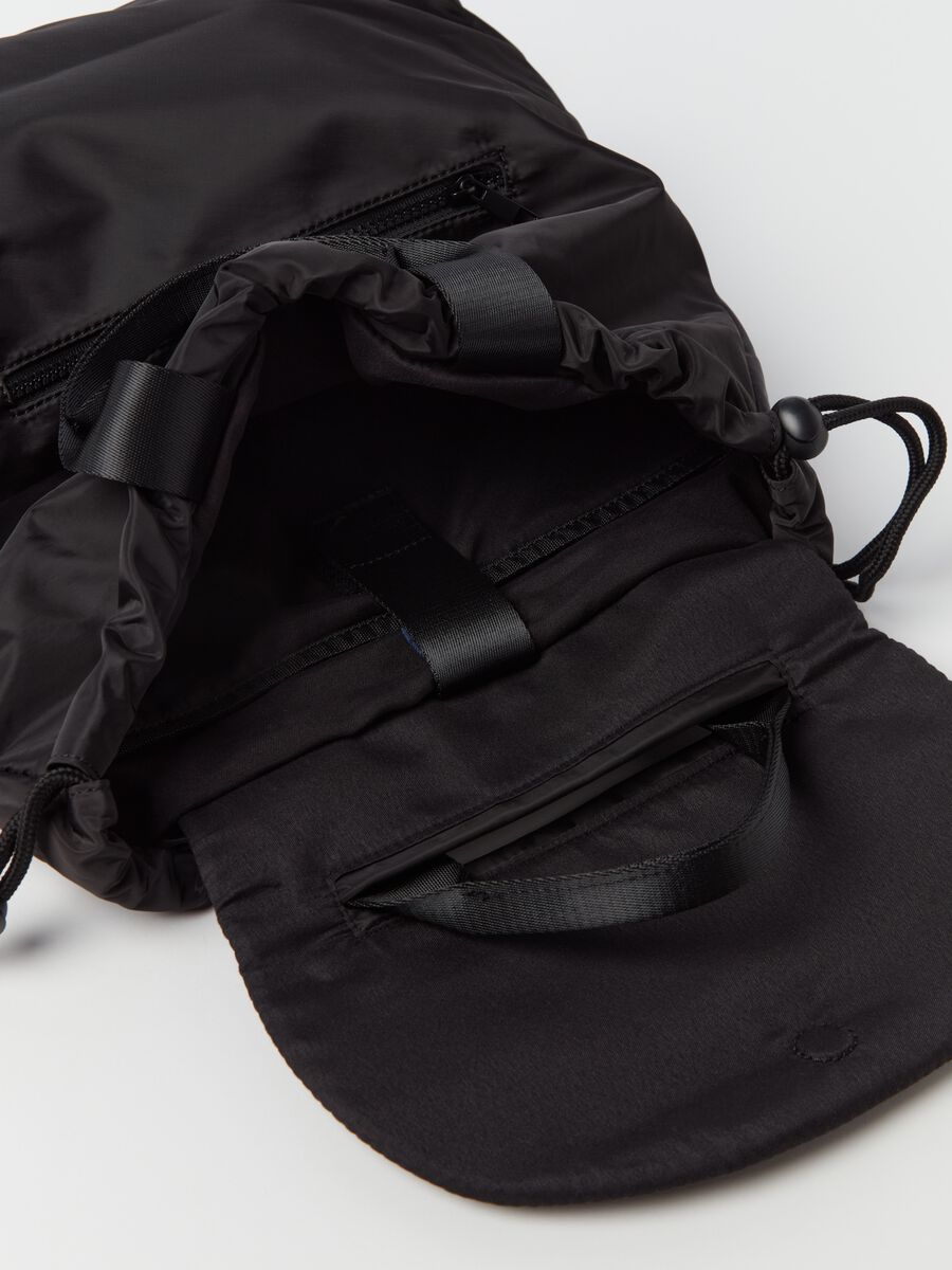 Mini backpack in nylon with double handles_2