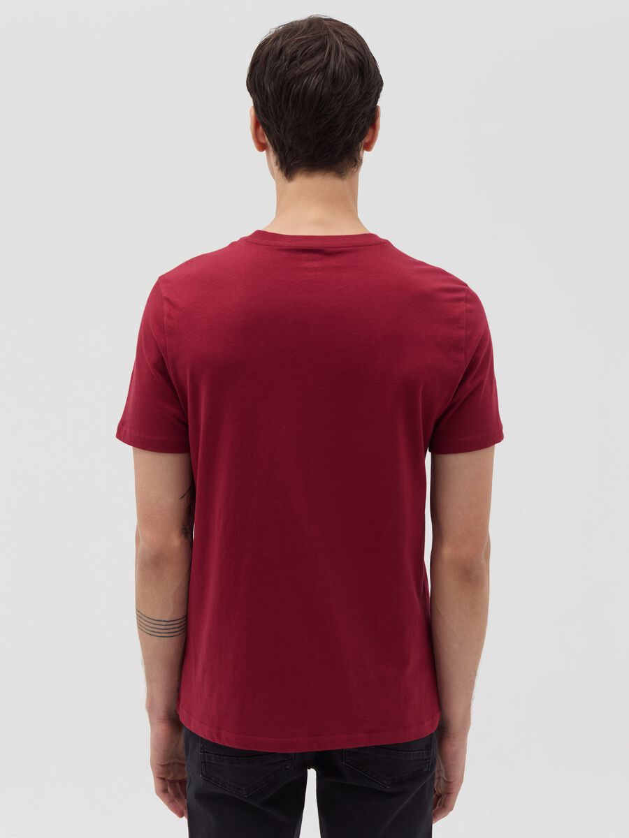 Cotton T-shirt with round neck_2