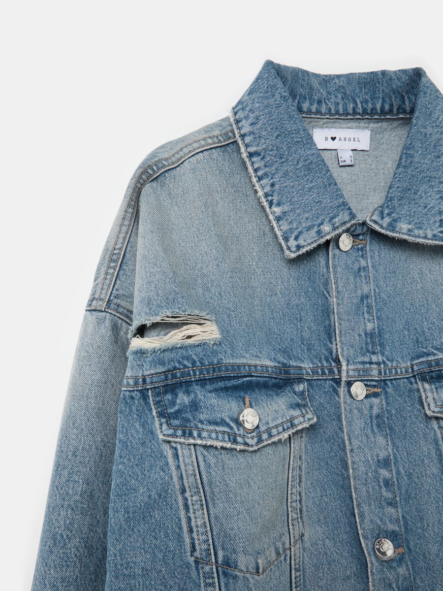 Denim jacket with abrasions_5