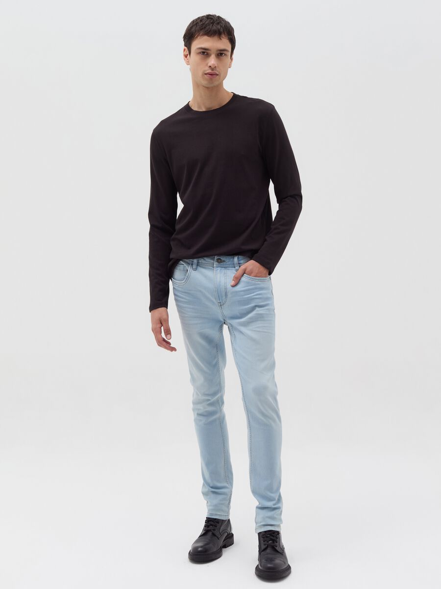 Super-skinny-fit stretch jeans_0