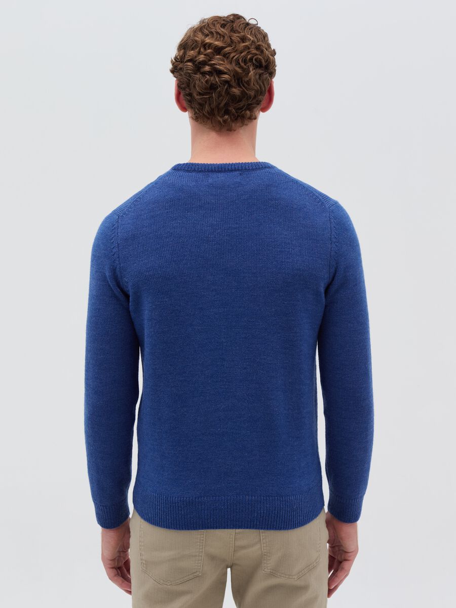 Round neck pullover_2