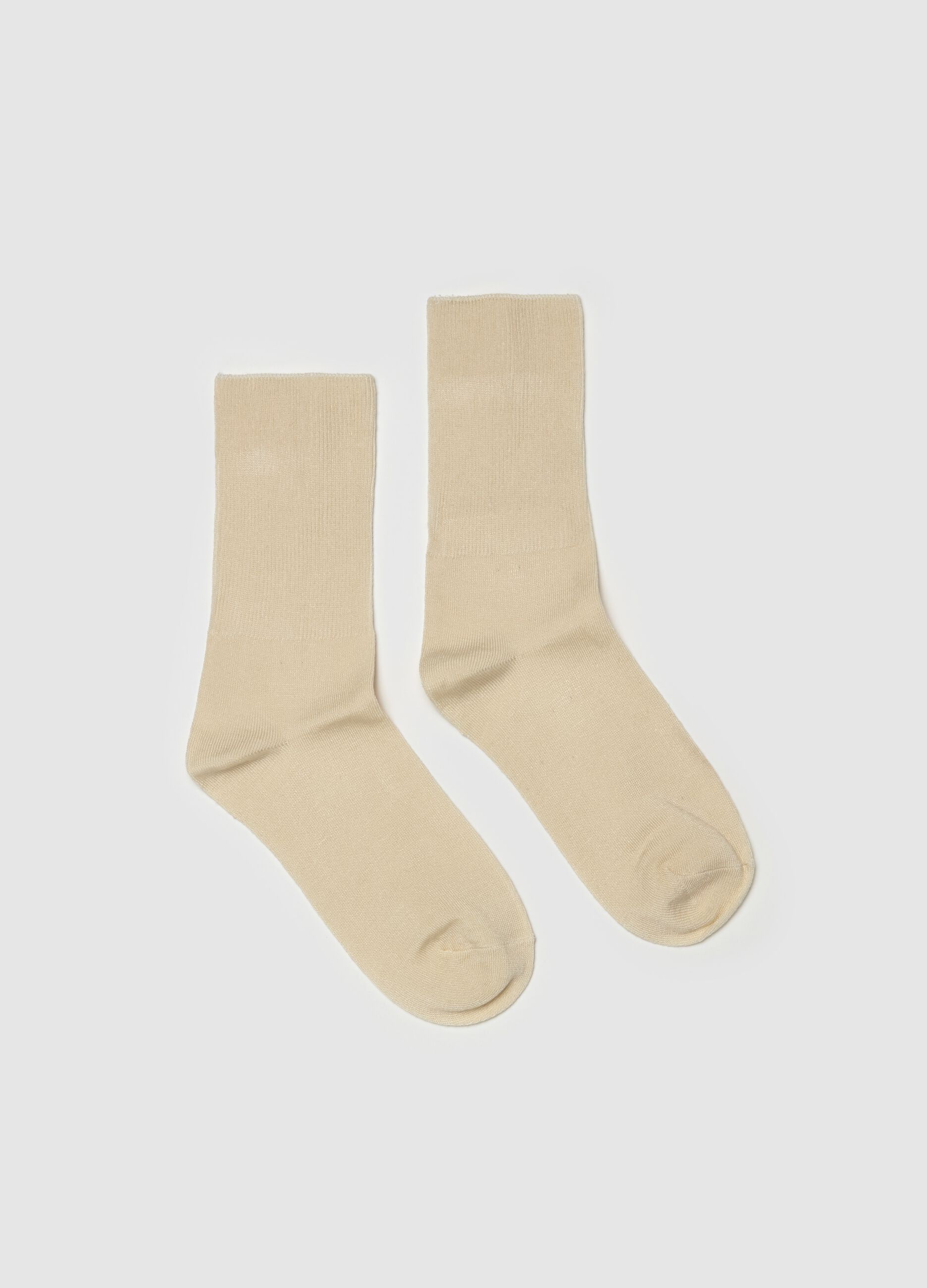 Short socks in stretch modal