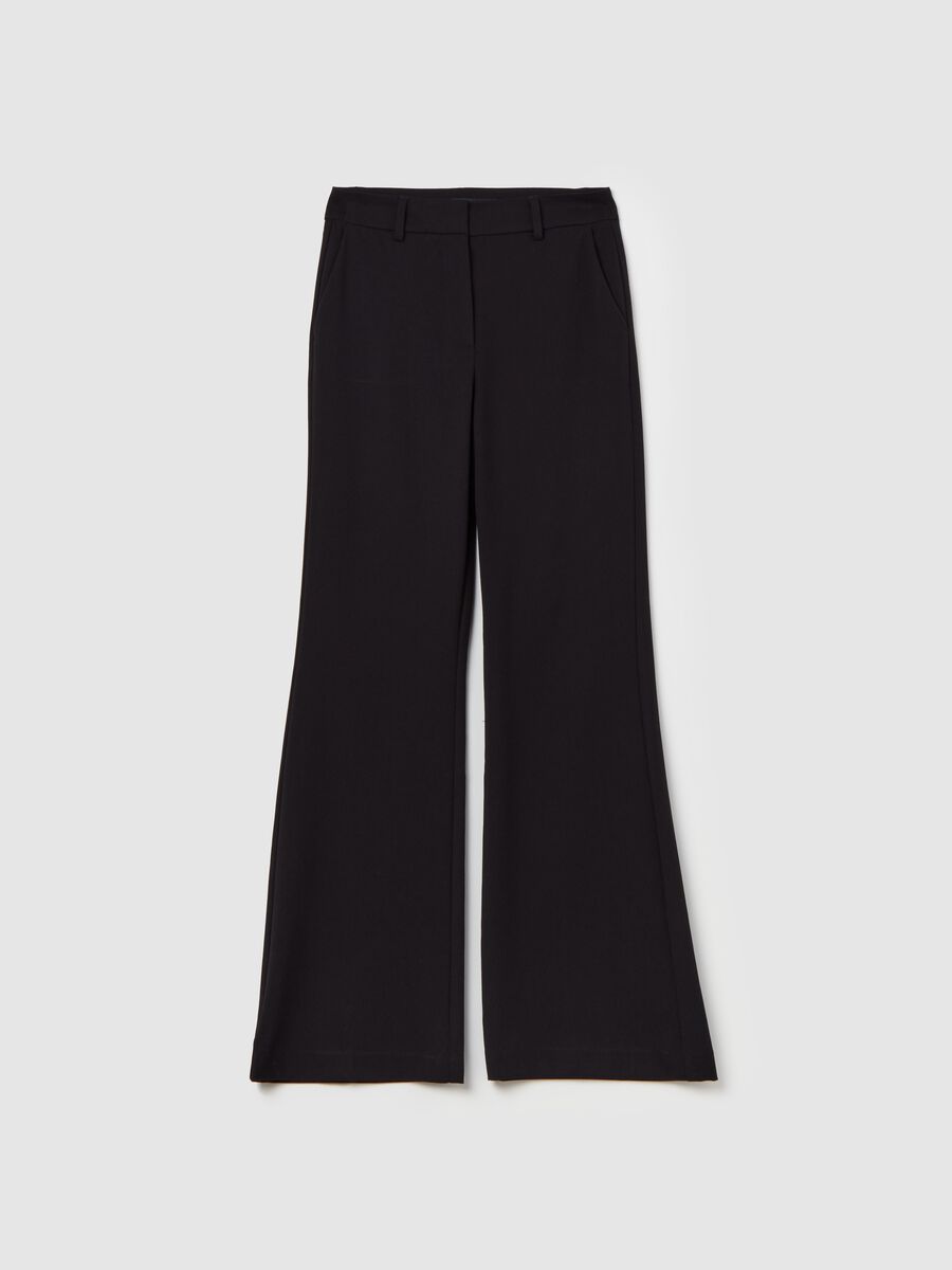 Contemporary bootcut-fit trousers_0