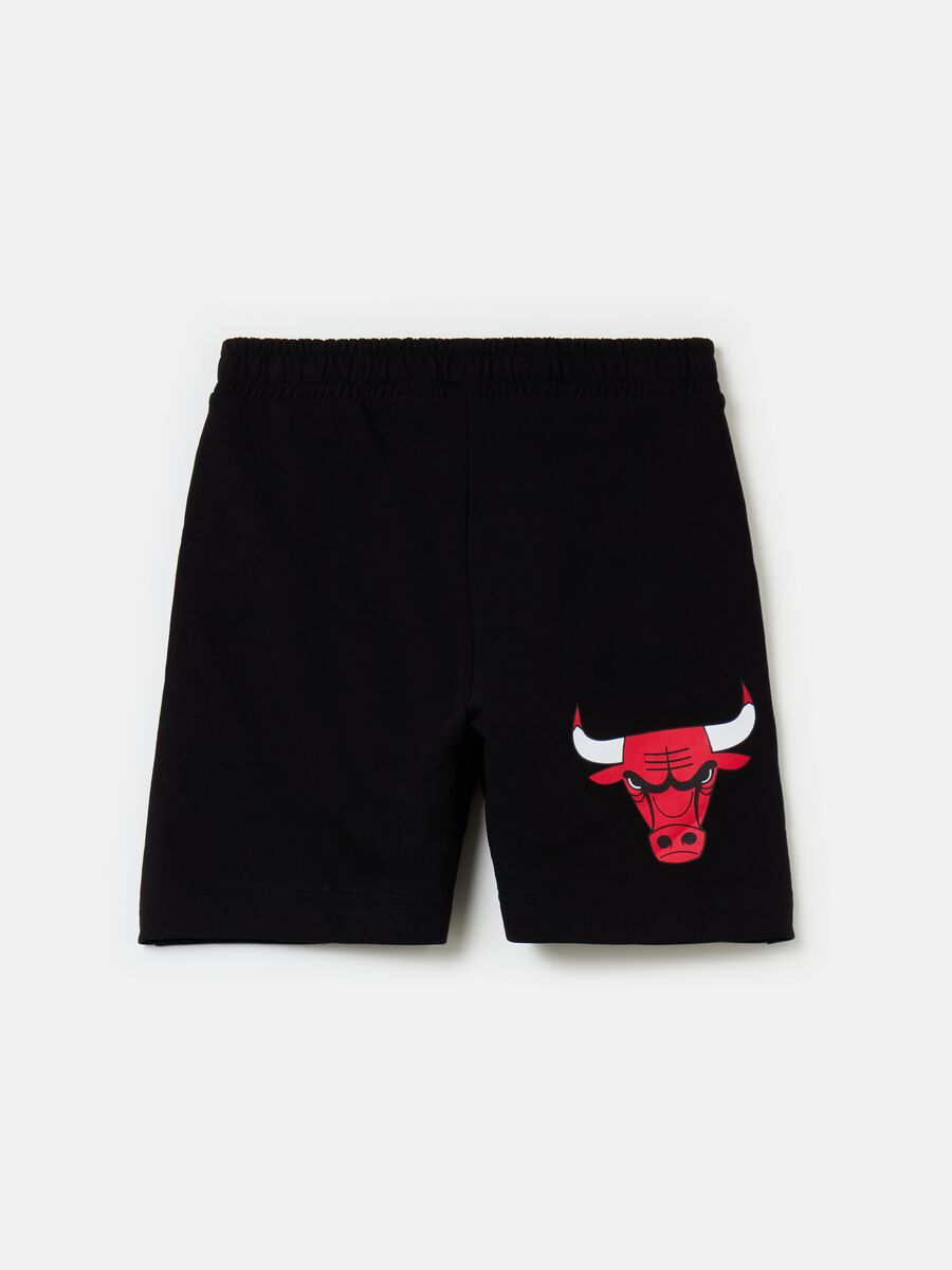 Shorts with NBA Chicago Bulls print_0