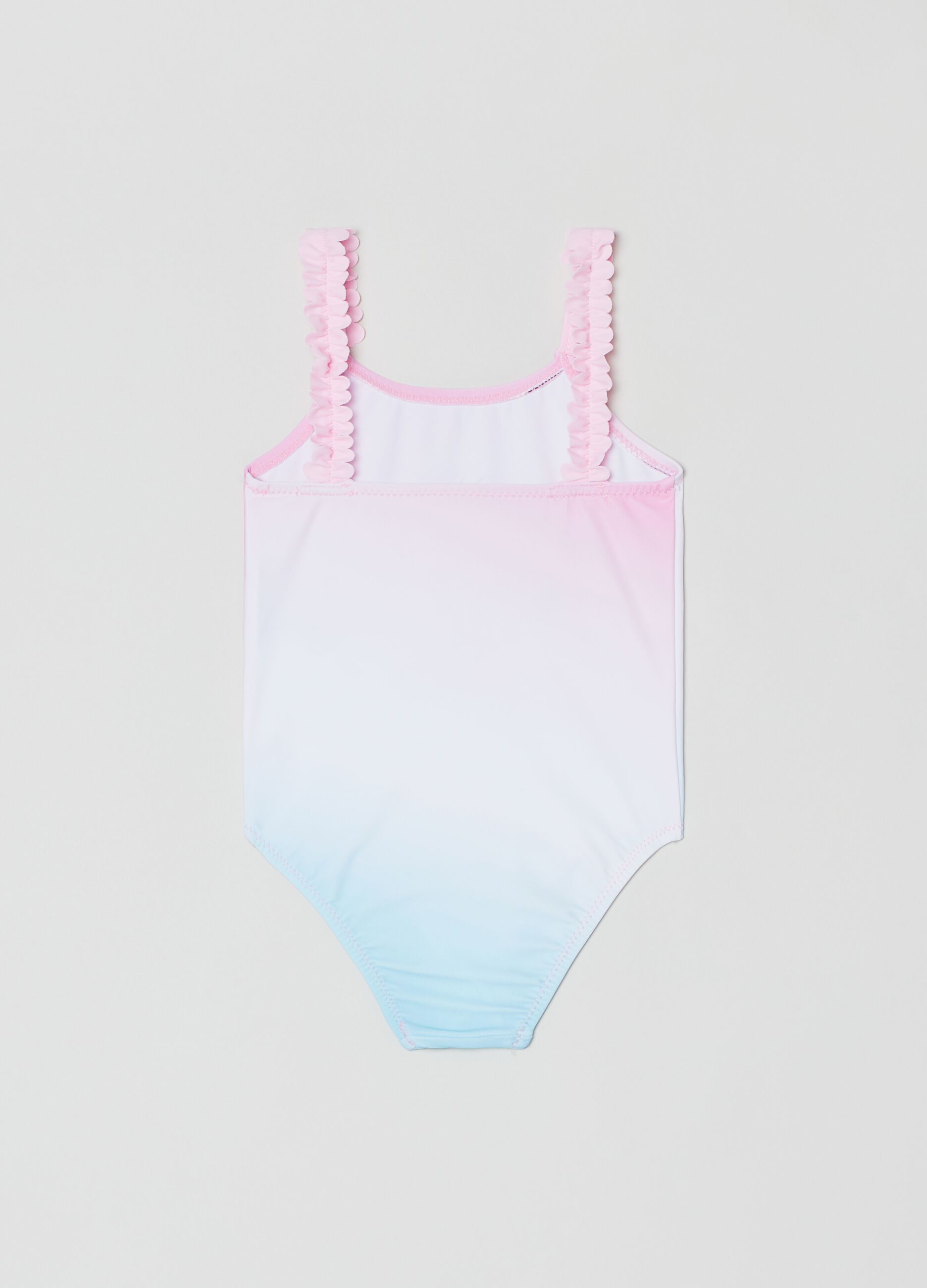 One-piece swimsuit with Tweetie Pie print
