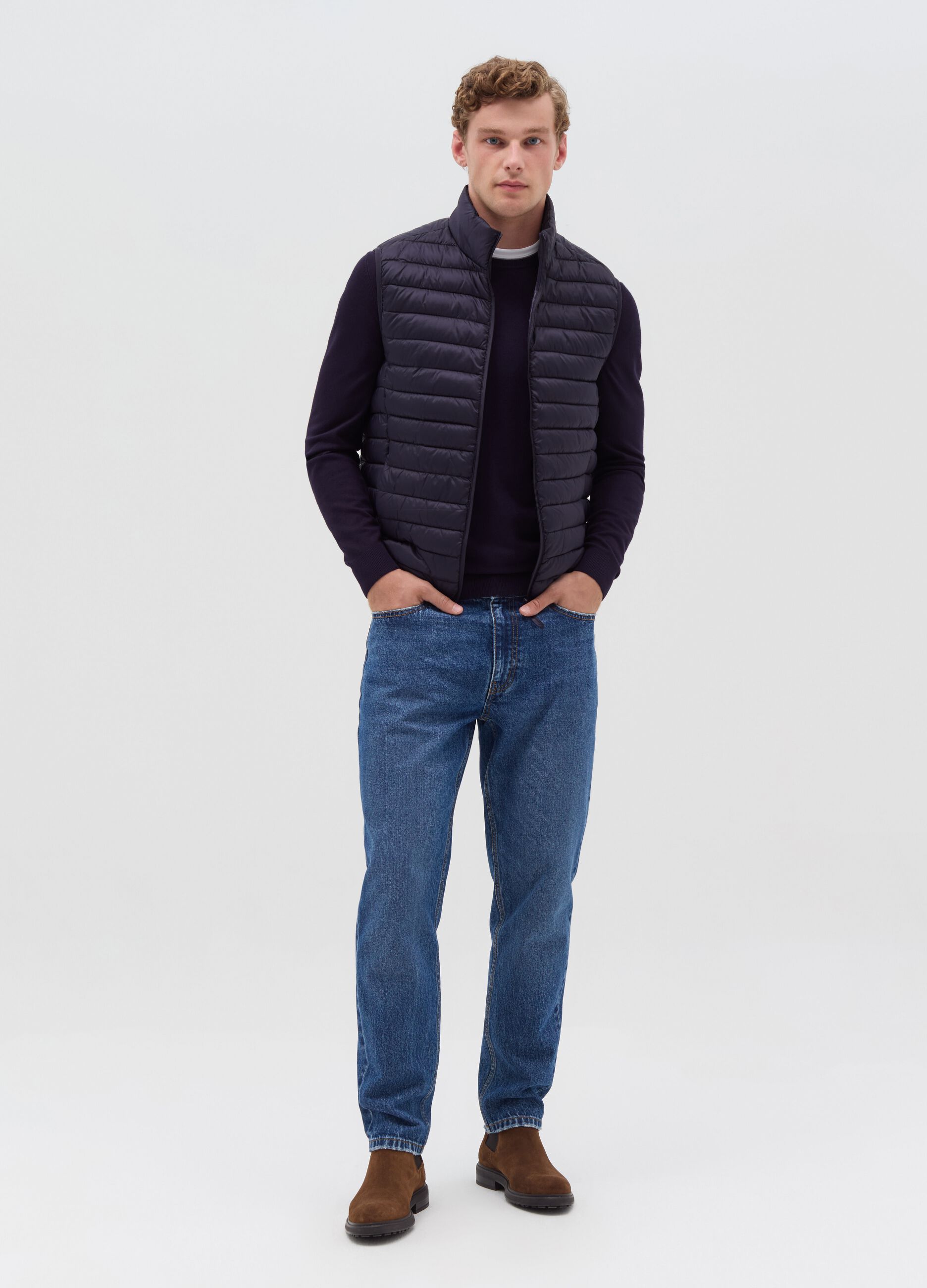 Ultralight full-zip gilet