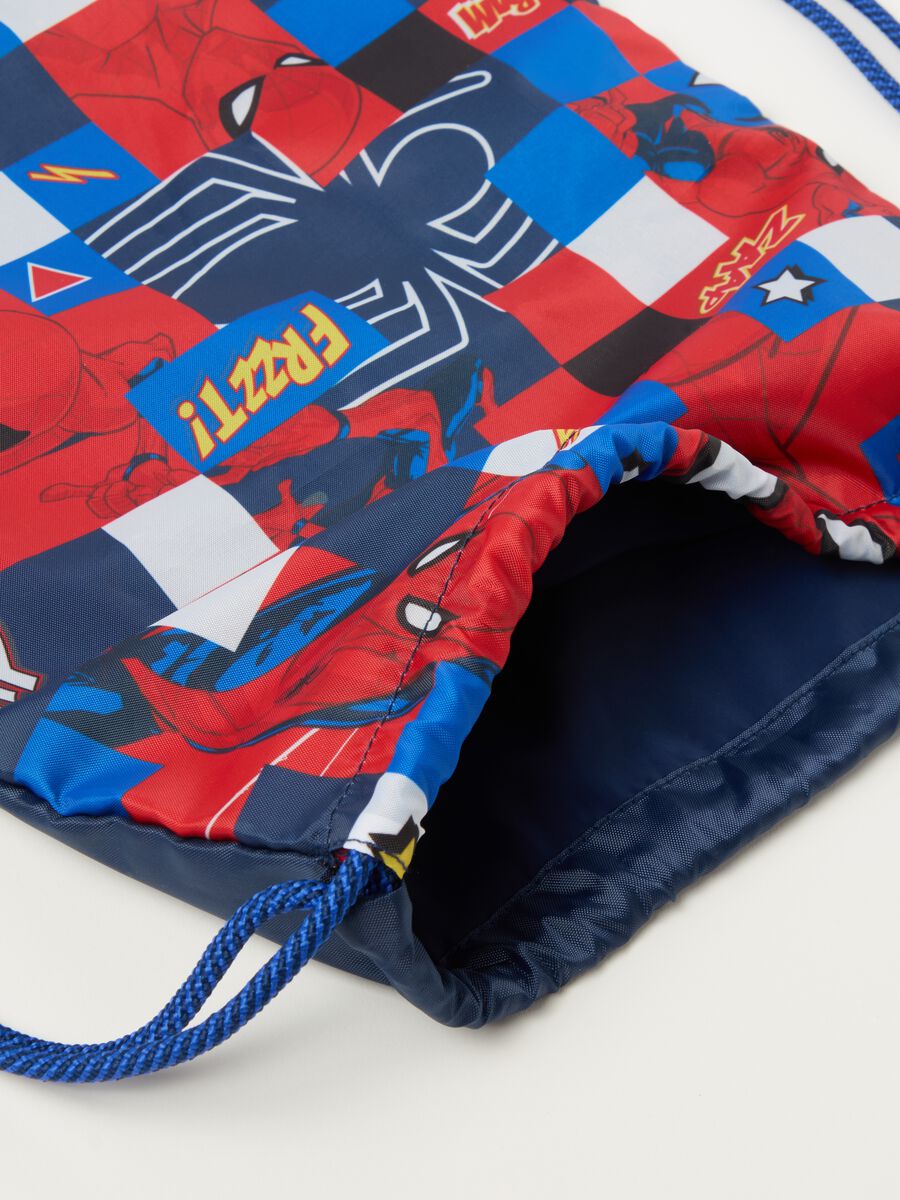 Sack backpack with Spider-Man print_1