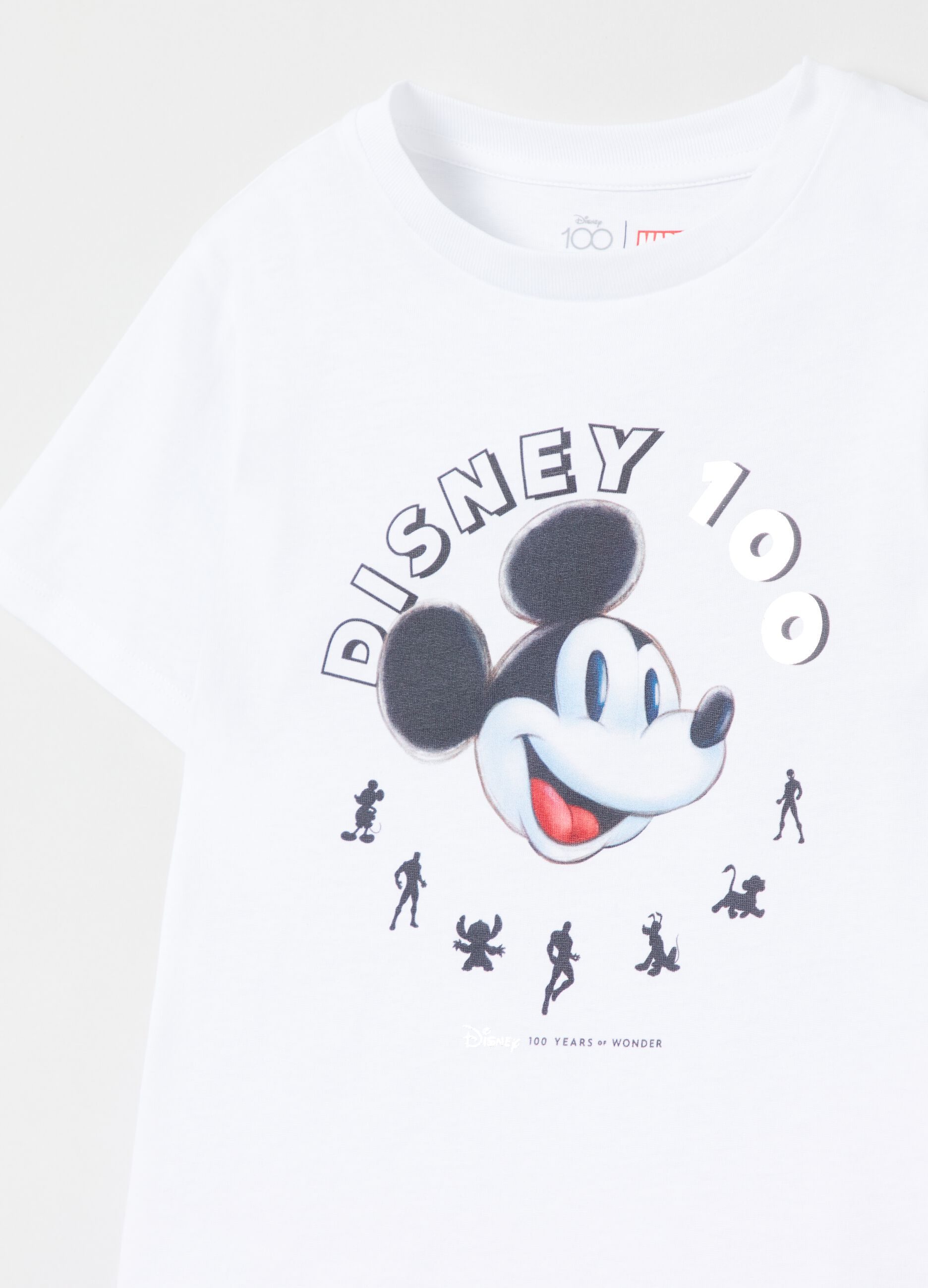 T-shirt stampa Disney 100° Anniversario