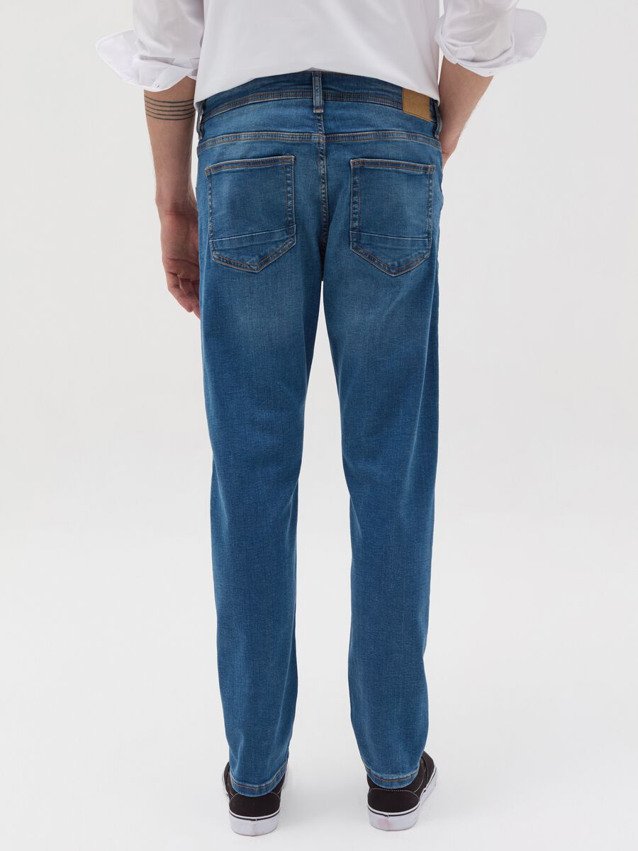 Faded, skinny-fit stretch jeans_2