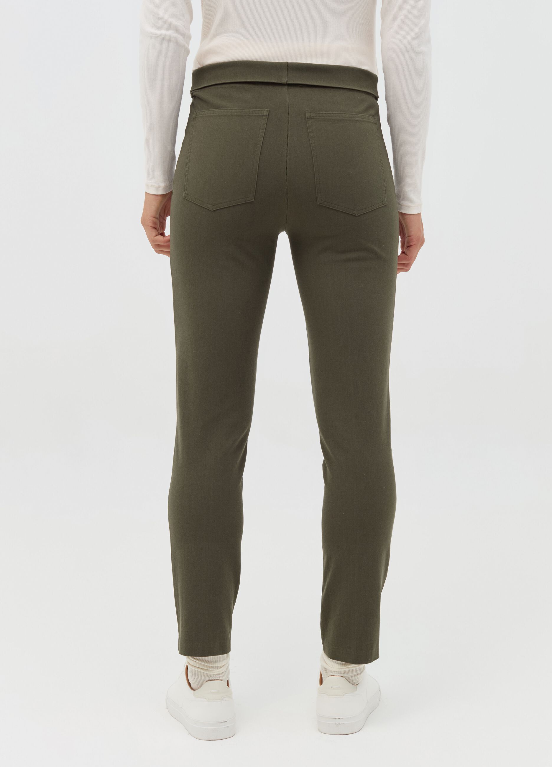 Stretch maternity trousers