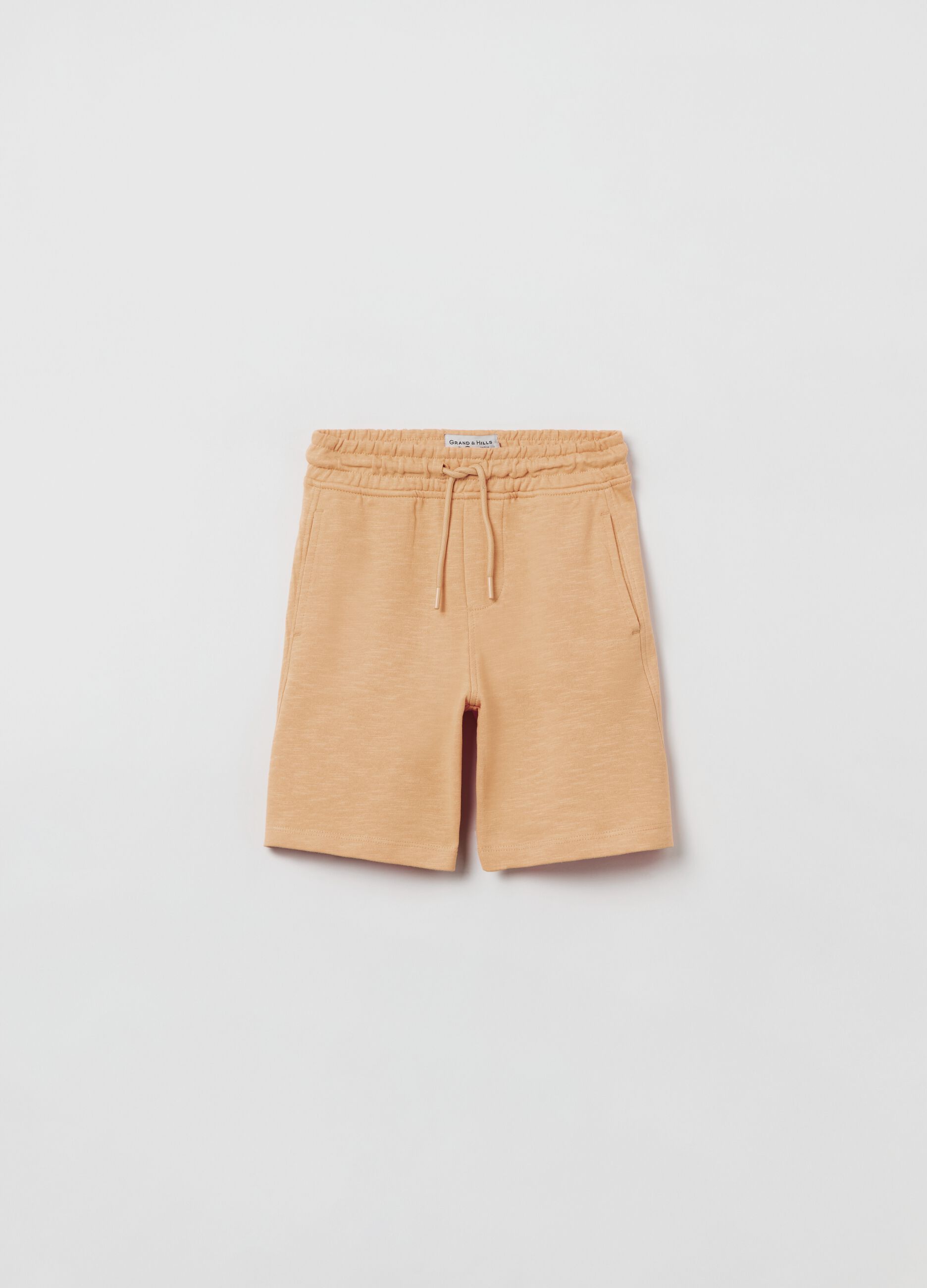 Grand&Hills plush shorts with drawstring