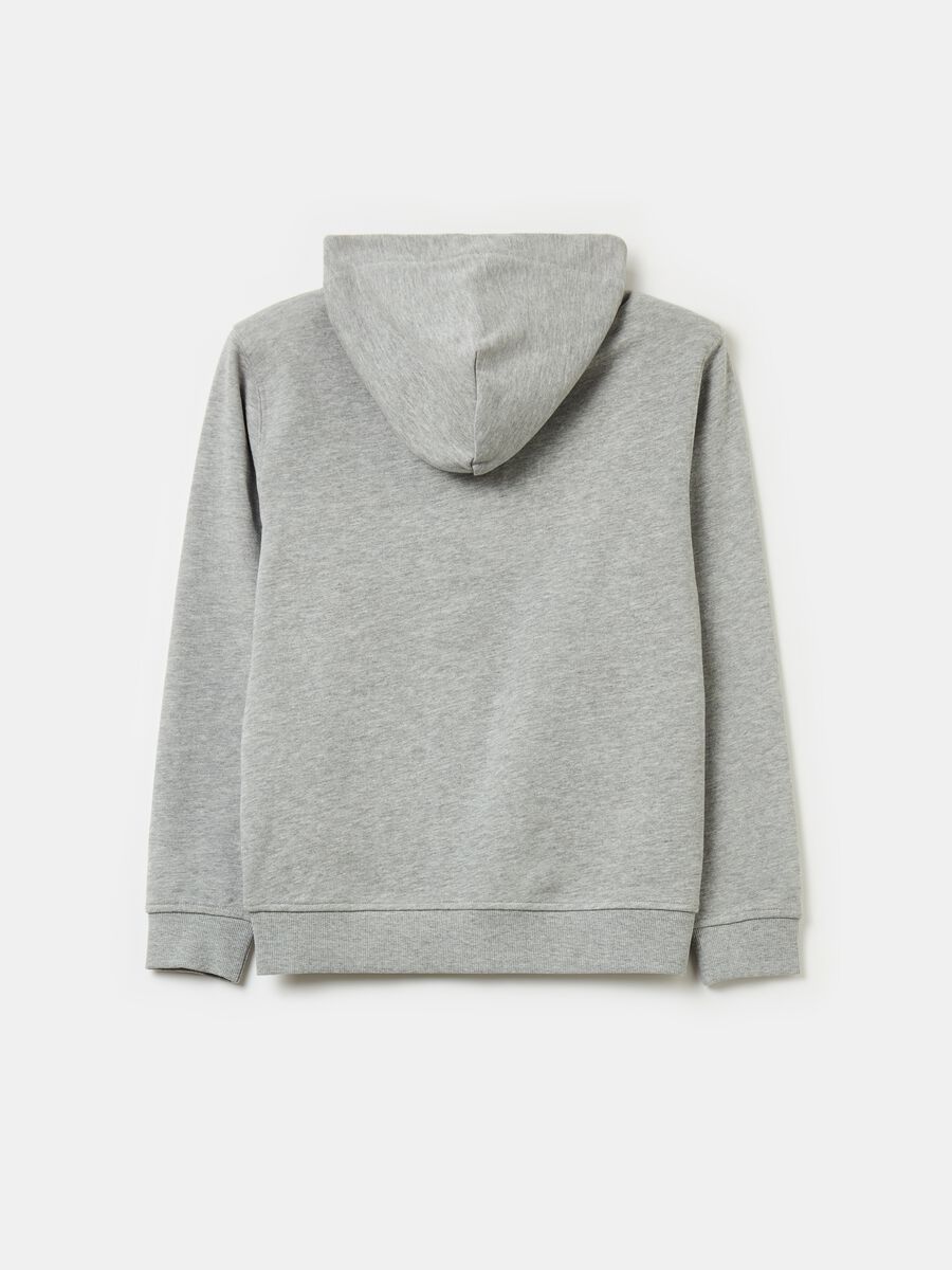 Essential full-zip sweatshirt with hood_1