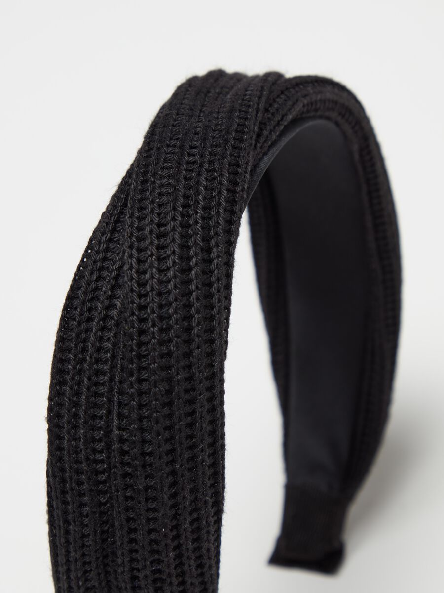 Knitted hair band_2